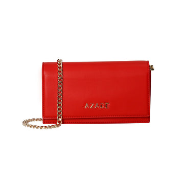 Azade mini shoulder bag cherry red